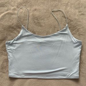 garage seamless bungee cami in sky blue